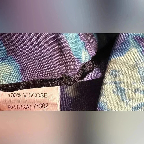 Zara basic blue tie dye skort size XS - Picture 9 of 9